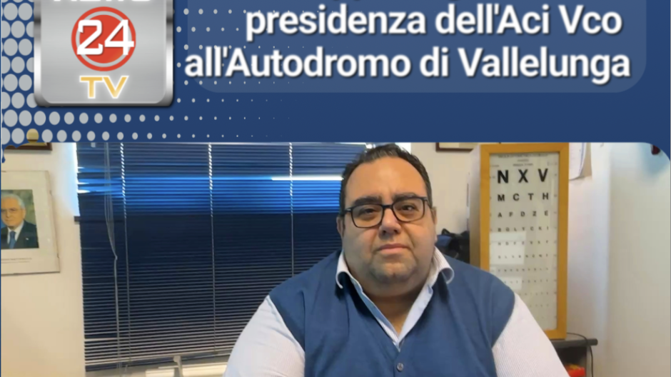 A Libertà Beppe Zagami, da presidente di Aci Vco all'Autodromo di Vallelunga